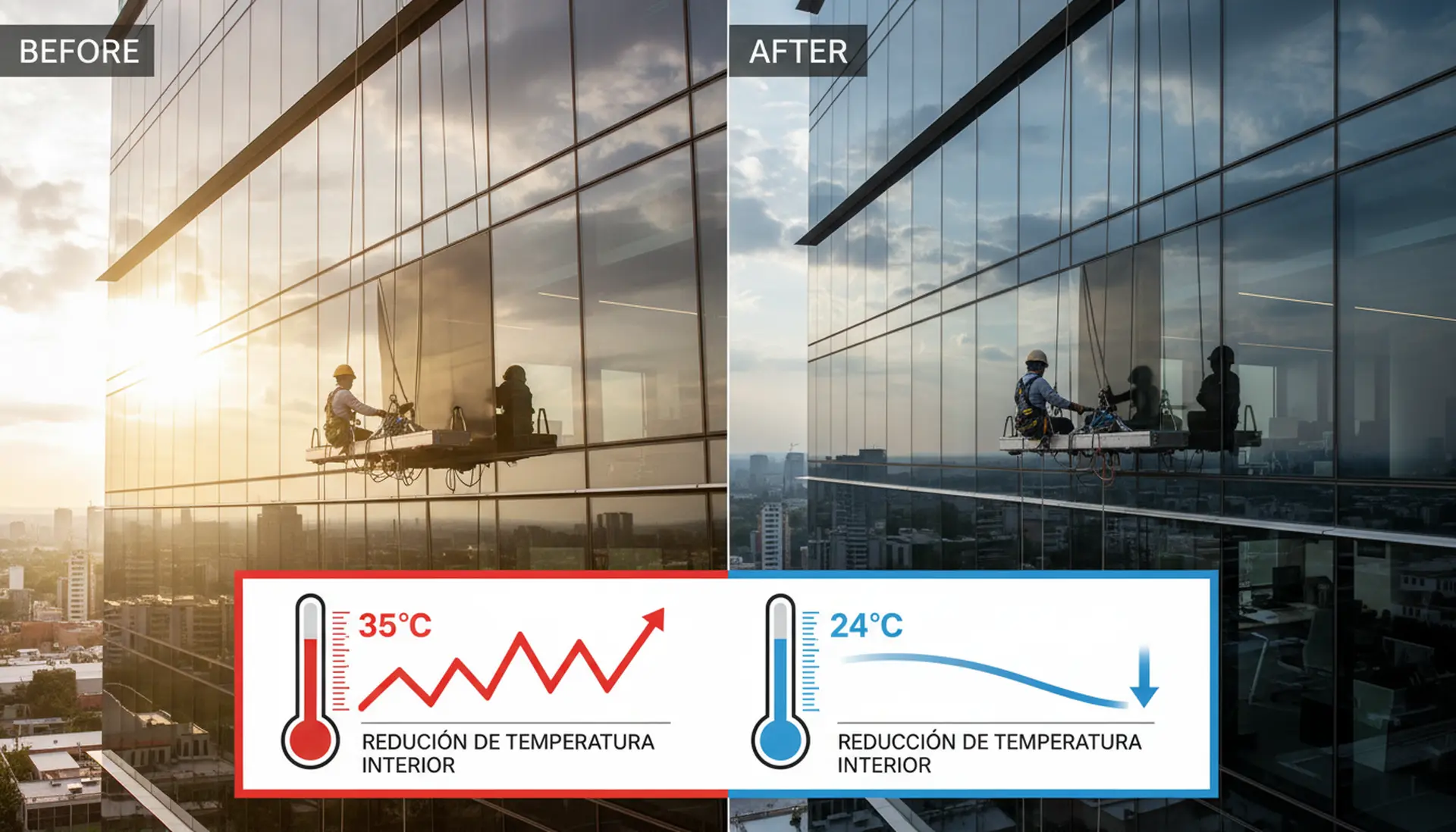 Polarizado de Vidrios en Guadalajara: Solución Integral para Control Solar y Seguridad