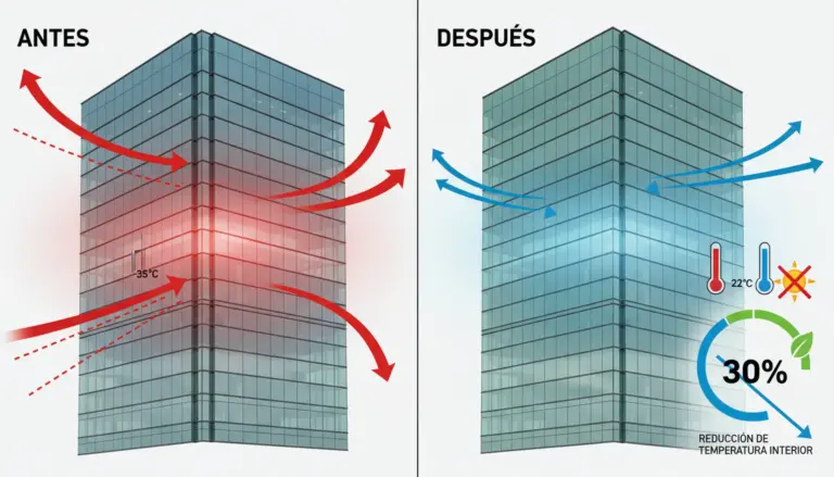 Películas Solares: Reduzca hasta 68% el Gasto en Climatización Corporativa