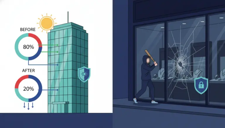 Películas de Control Solar para B2B: Ahorro Energético y Seguridad Avanzada