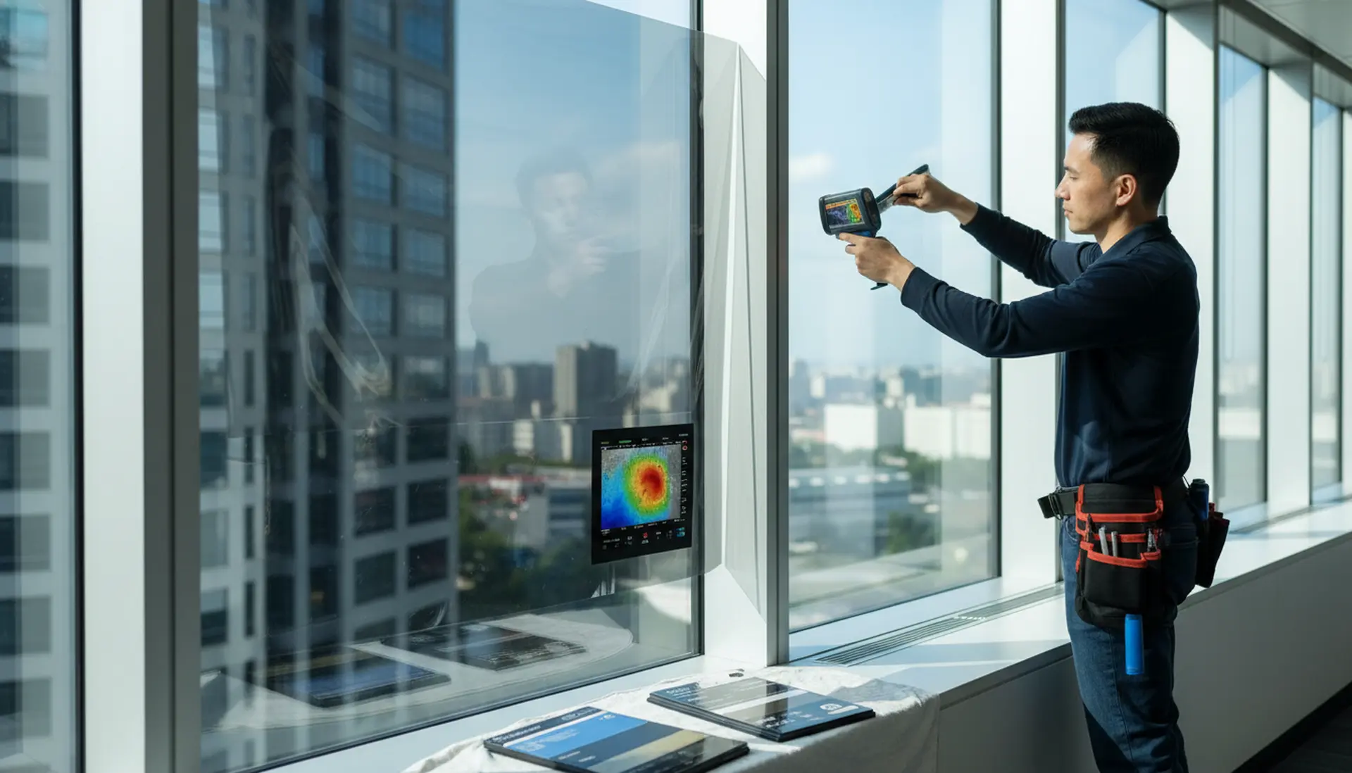 Corte 78% del Calor Solar y Blindaje Antiasalto con Películas de Control Solar