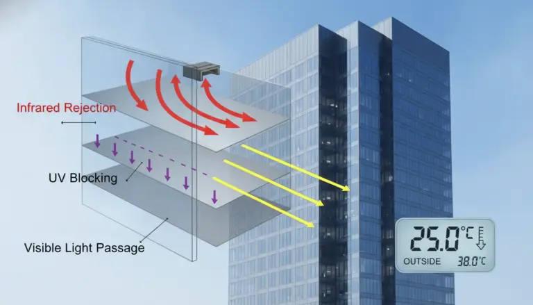 Películas Inteligentes: Corte de Calor, Blindaje Antiasalto y ROI en Edificios Corporativos