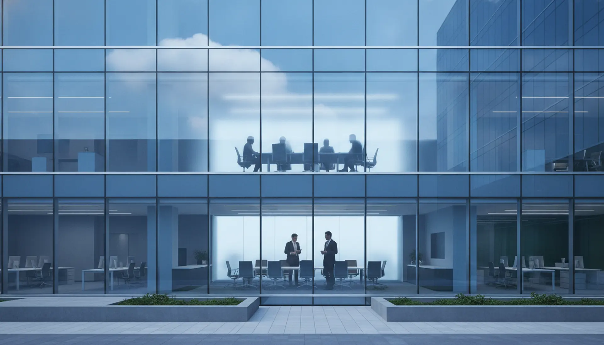 Confidencialidad en oficina: −45% clima y blindaje
